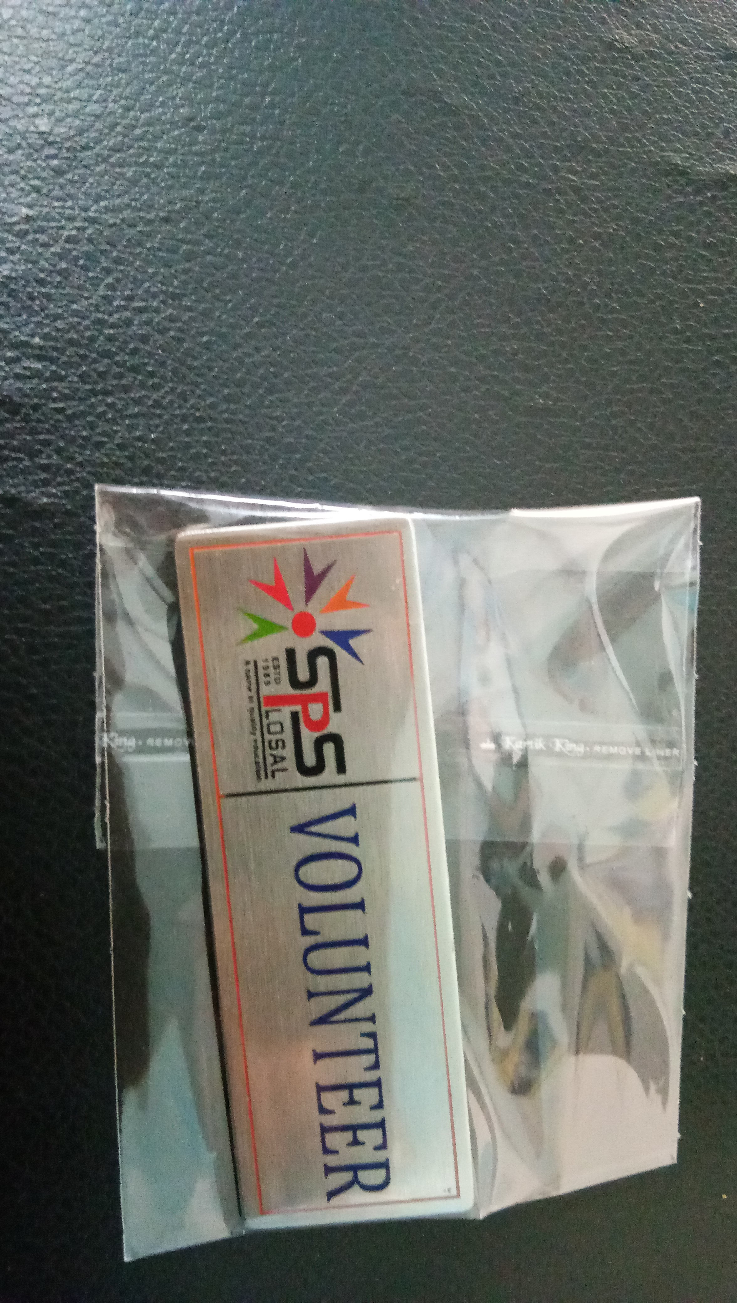 Office Name Badges In Steel Badge Type: Pin