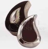 Metal Teardrop Bright Silver Ultra Keepsake Set