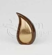 Bronze Teardrop Bronze-tone Token Cremation Urn