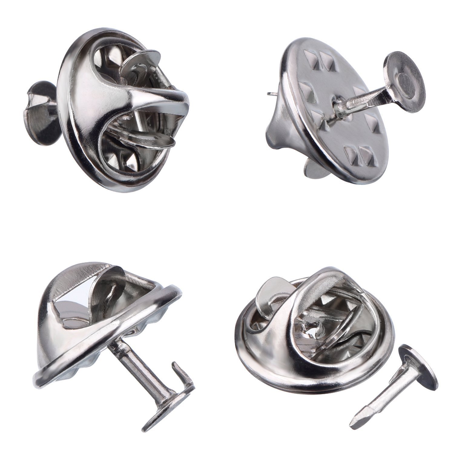 Clutch Pin - Small Round Golden Metal Badge | Cloth Decoration, Brass Material, Unique Lapel Pin Accessory