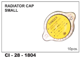 Radiator Cap Small - Durable Material, Compact Design | Designed for 3-Wheeler Vehicles, Includes Warranty
