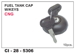 फ्यूल टैंक कैप डब्ल्यू/कीज सीएनजी वाहन का प्रकार: थ्री व्हीलर