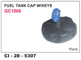 फ्यूल टैंक कैप W/Keys Gc1000 वाहन का प्रकार: 3 व्हीलर