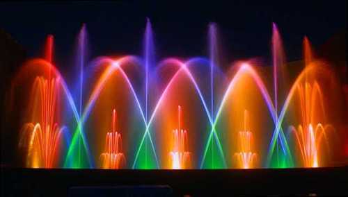 Dancing Fountains - Lighting: Rgb Underwater Light