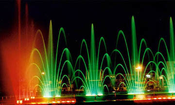 Dancing Fountains - Lighting: Rgb Underwater Light