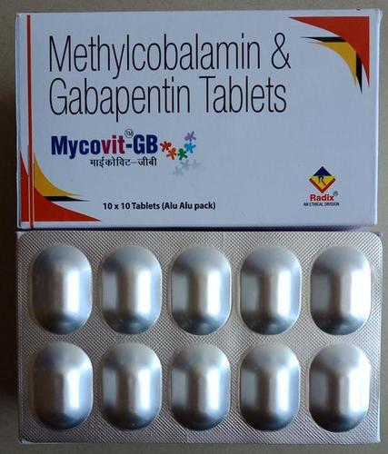मिथाइलकोबालामिन 500 एमसीजी और गैबापेंटिन 300 मिलीग्राम टैबलेट विशिष्ट दवा