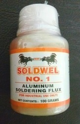 Aluminium Soldering Flux - High Voltage, Round Conductor, White Connector | Ideal for Overhead and Industrial Applications