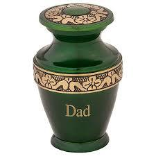 Pink Primrose Ii Brass Metal Token Cremation Urn