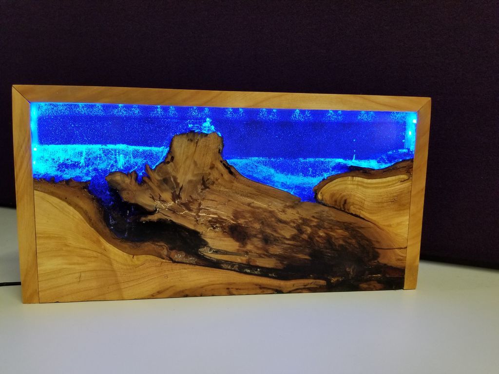 Handmade Wooden Resin Ray-d-m Clear Table Top For Hotel And Home High Quality New Design
