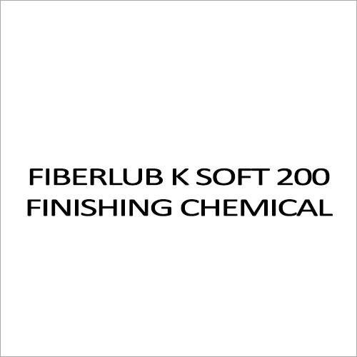 Fiberlub K Soft 200 Finishing Chemicals
