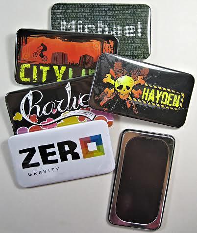 Black Freeze Magnet Badges