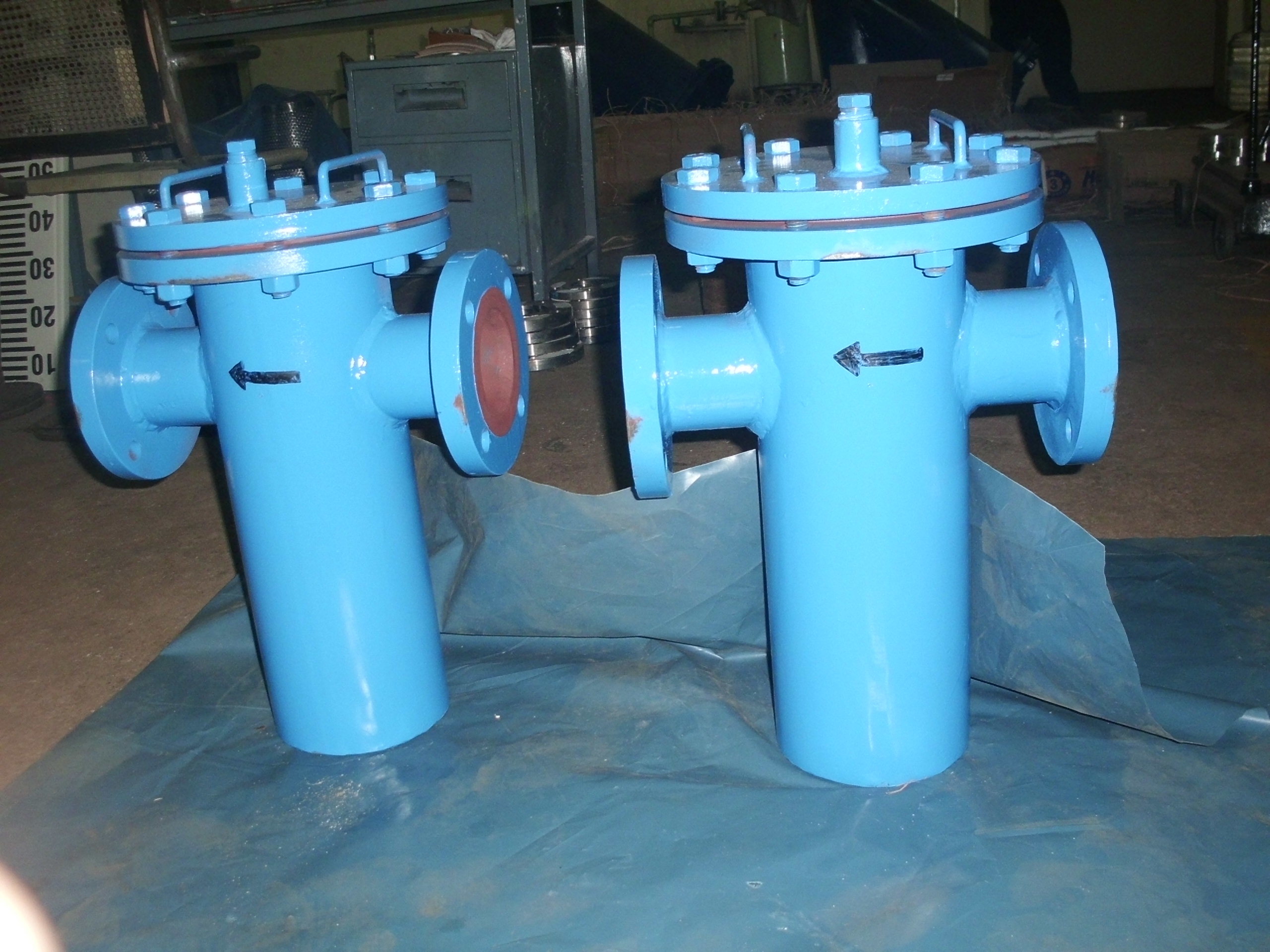 White Simplex Type Strainer