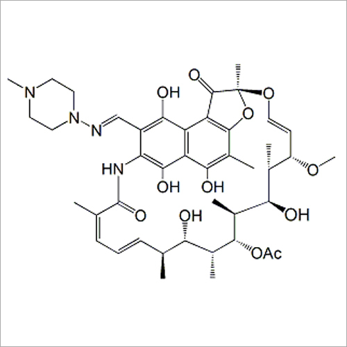 25-Deacetyl-23-Acetyl Rifampicin Application: Pharmaceutical