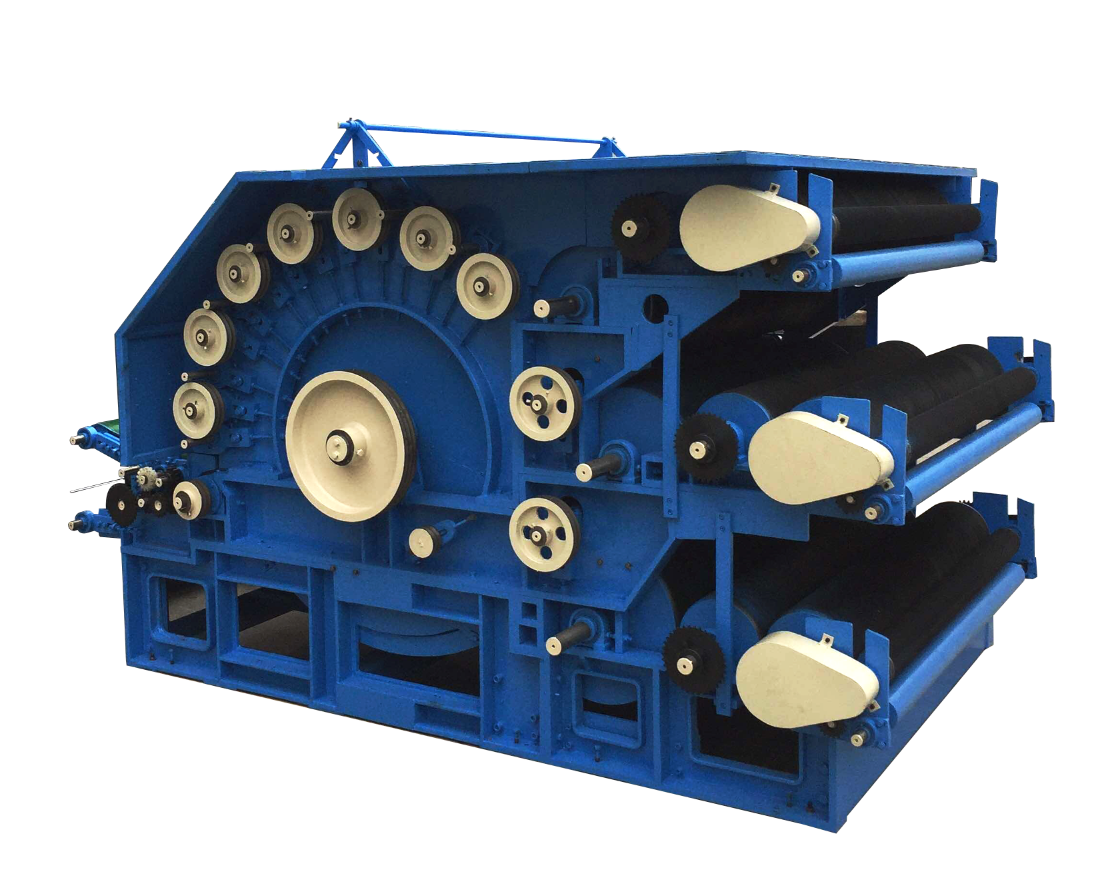Nonwoven Interlining Production Machine - Color: Blue