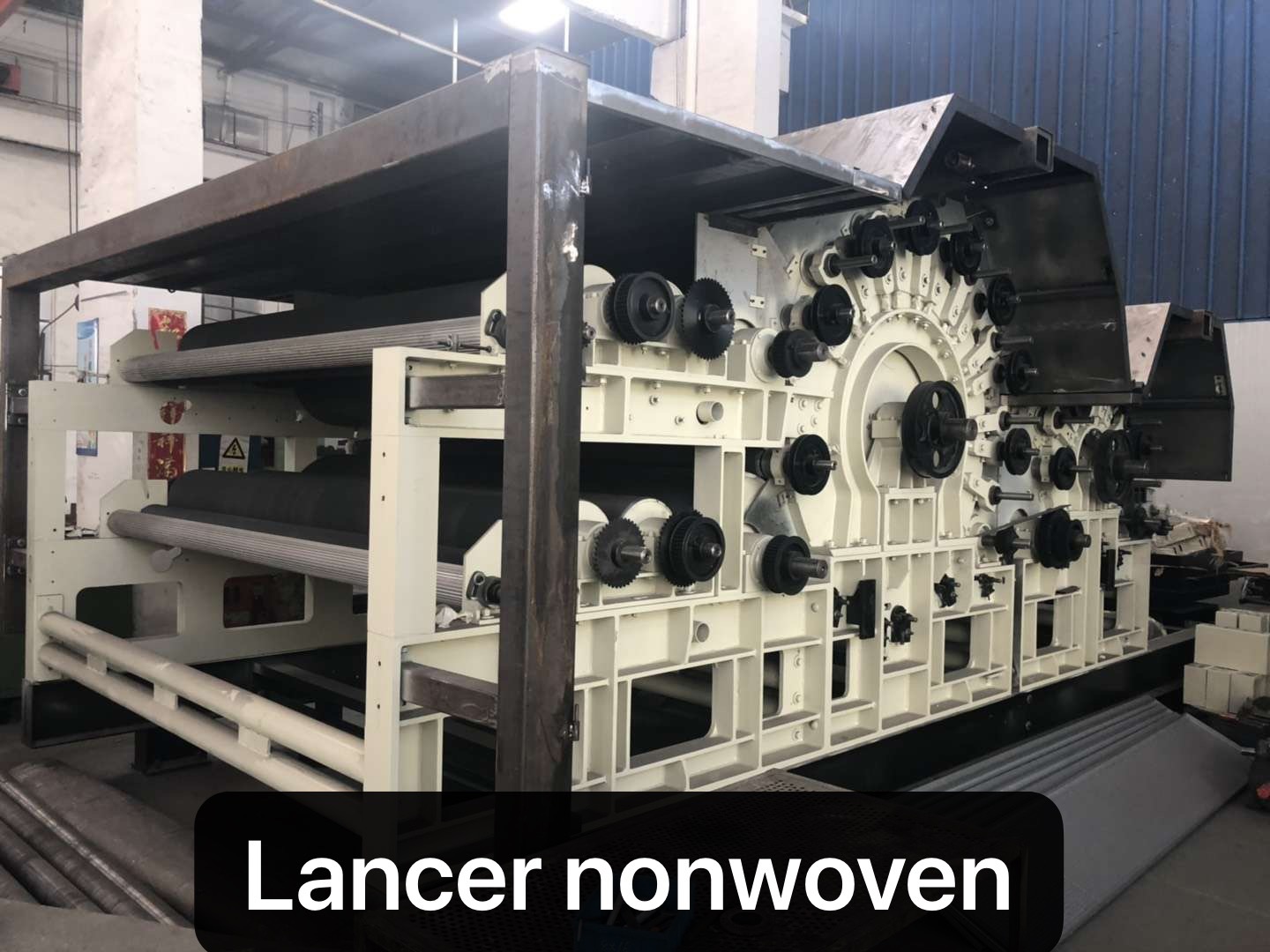 Nonwoven Interlining Production Machine - Color: Blue