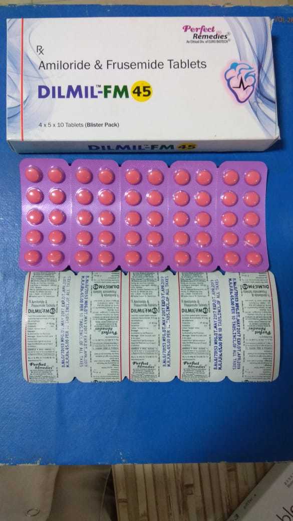 Amiloride & Frusemide Specific Drug