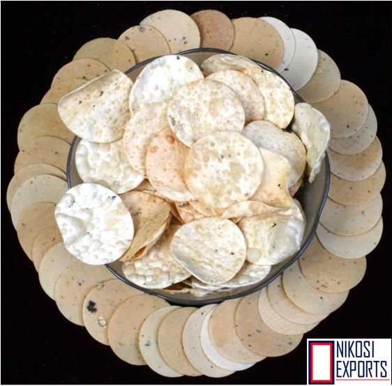 Yellow & Brown Rice Papad