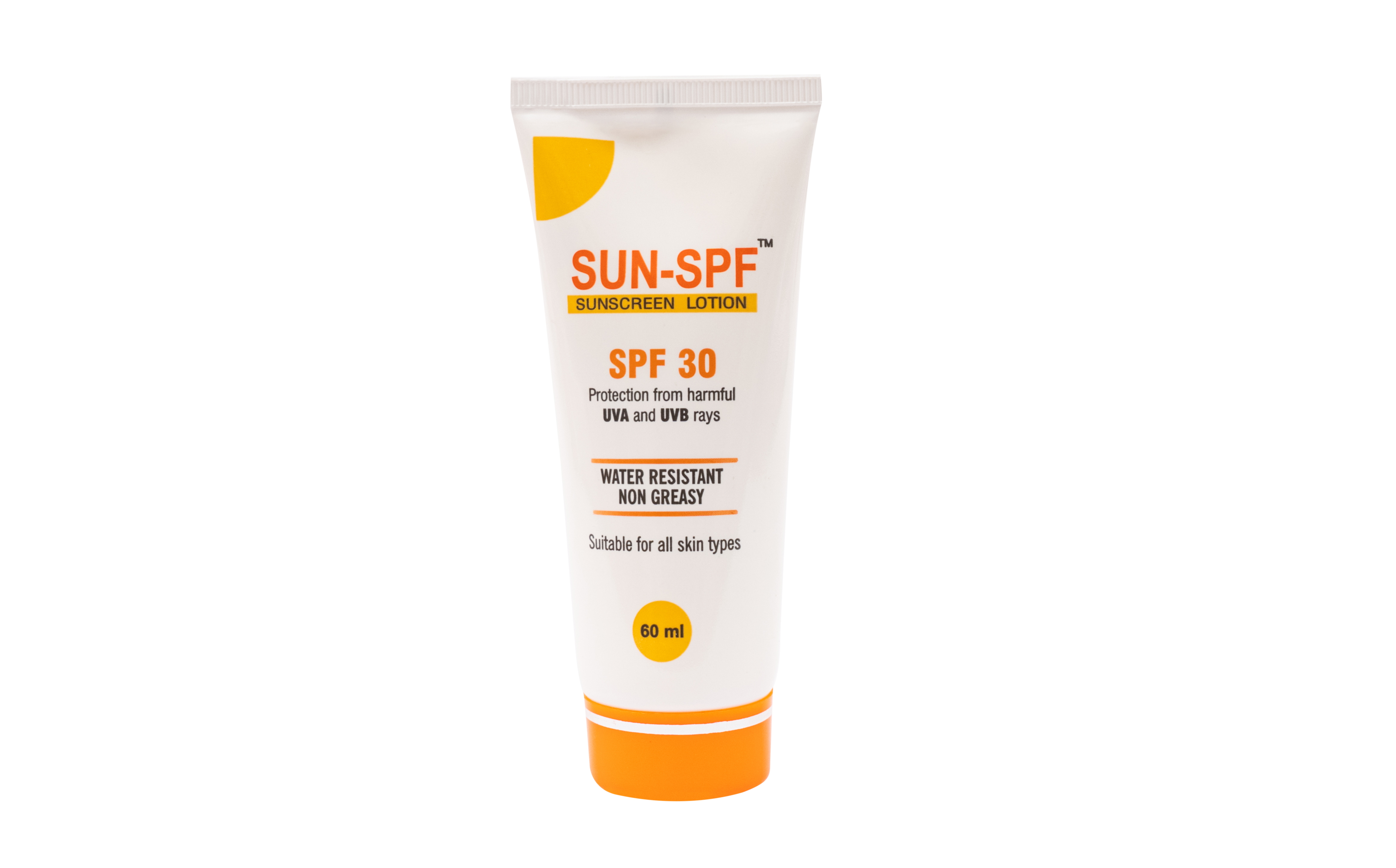 Sun Screen Lotion - Octyl Methoxy Cinnamate 7.5% + Avobenzone 3% + Tinosorb-m 0.5% + Vitamin E 0.5% + Benzophenone 3 0.5% + Octocrylene 0.5%, 60ml For Face & Skin Care, Sun Protection & Sunburn Prevention