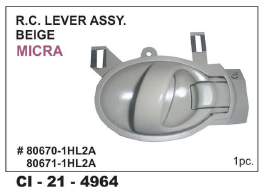 Rc Lever Assy BEIGE MICRA L/R - 4 Wheeler, Warranty Included | Durable Design, Enhanced Functionality
