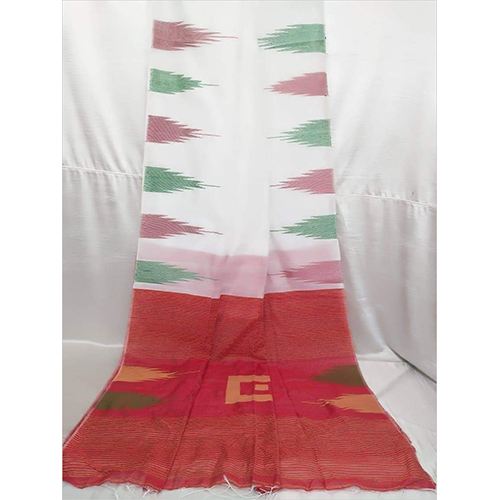 Summer Handloom Templework Box Saree