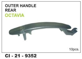 Outer Handle Rear Octavia L/R Vehicle Type: 4 Wheeler