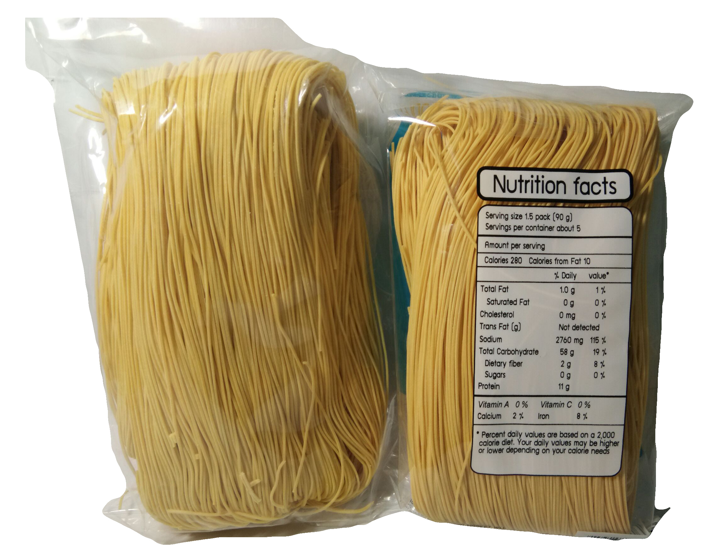 Low-fat Yellow Chinese Noodles (Devpro)