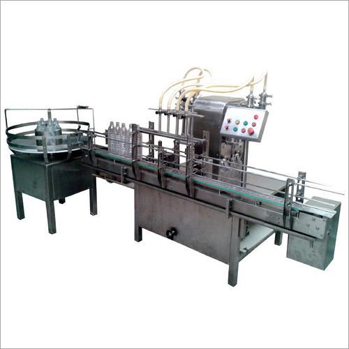 Automatic Four Head Bottle Filling Machine