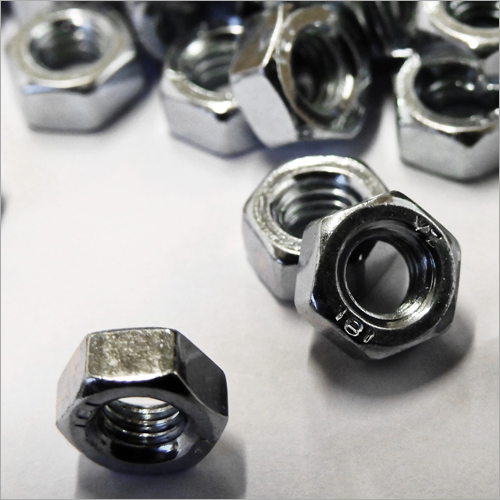 Ss Hex Nut - Stainless Steel, Available In Different Sizes, Ss Polish | Flat Hexagonal Head, Plated Surface, Din 933/931 & Iso 4014/4017 Standard