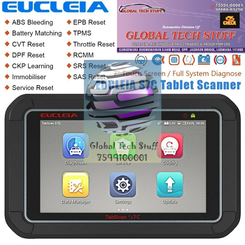 Eucleia Tabscan S7c Better Than Launch Easydiag Golo X431 3.0