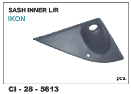 Sash Inner L/R IKON - Durable Composite Material | Vehicle Type: 4 Wheeler, Warranty Available