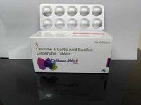 Cefixime 200 Mg और लैक्टिक एसिड बैसिलस डिस्पर्सिबल टैब