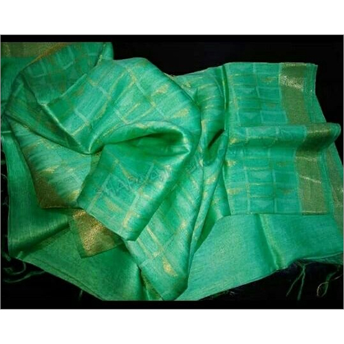 Silk Linen Saree - Silk Material | Exquisite Weave, Elegant Draping, Versatile For Celebrations And Everyday Elegance