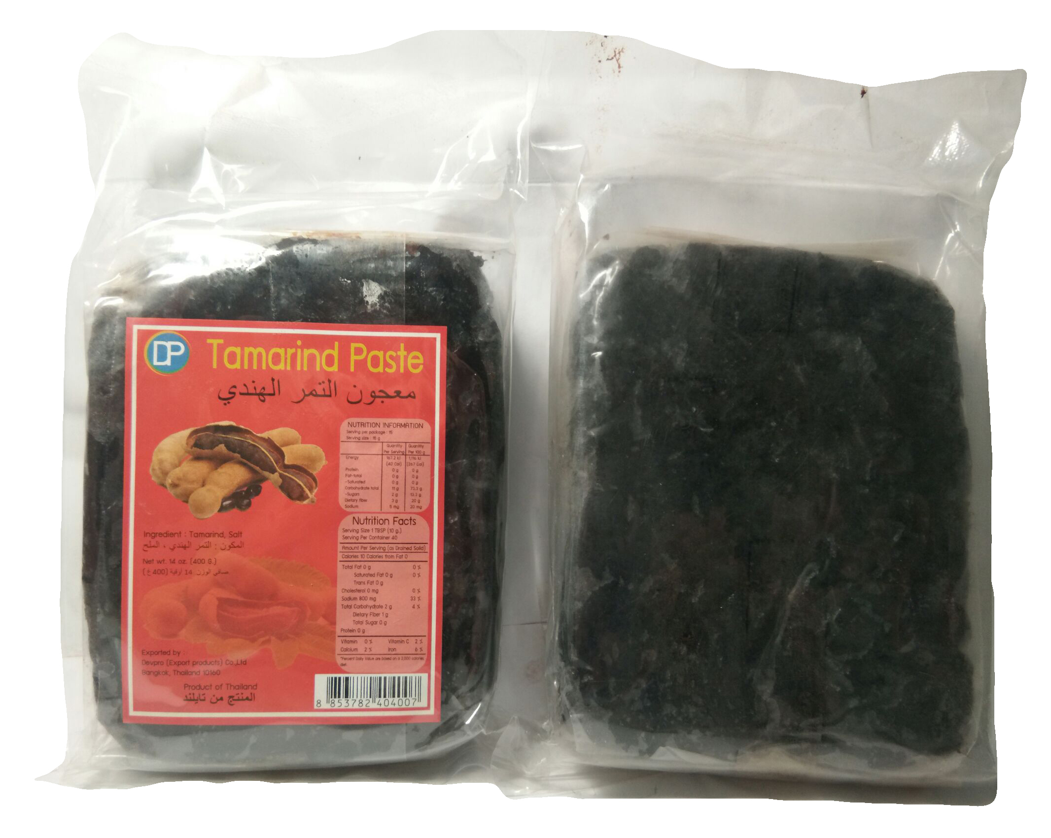 Thai Tamarind Paste (Devpro) Packaging: Vacuum Pack