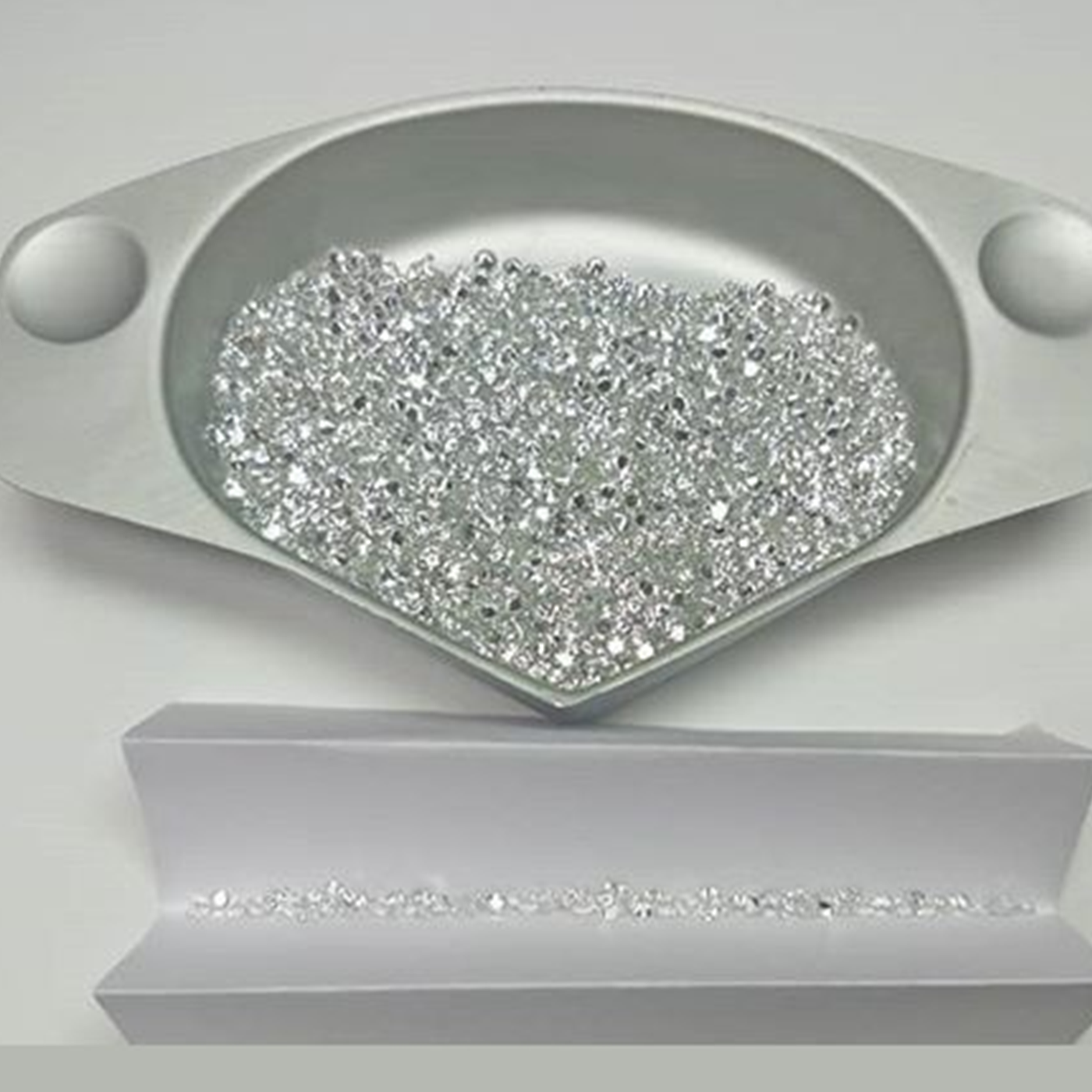 Cvd Diamond 1.60mm To1.70mm Def Vvs Vs Round Brilliant Cut Lab Grown Hpht Loose Stones Tcw 1