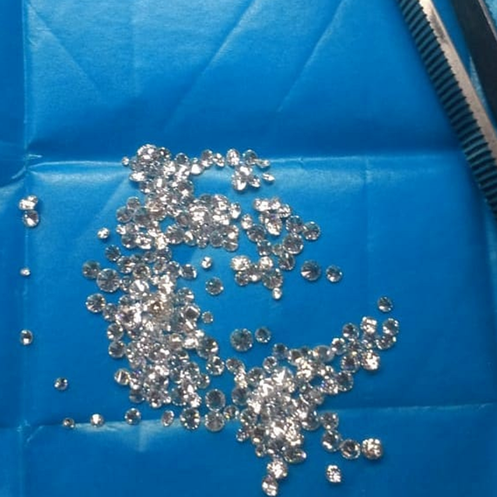 Cvd Diamond 1.70mm To1.80mm Def Vvs Vs Round Brilliant Cut Lab Grown Hpht Loose Stones Tcw 1