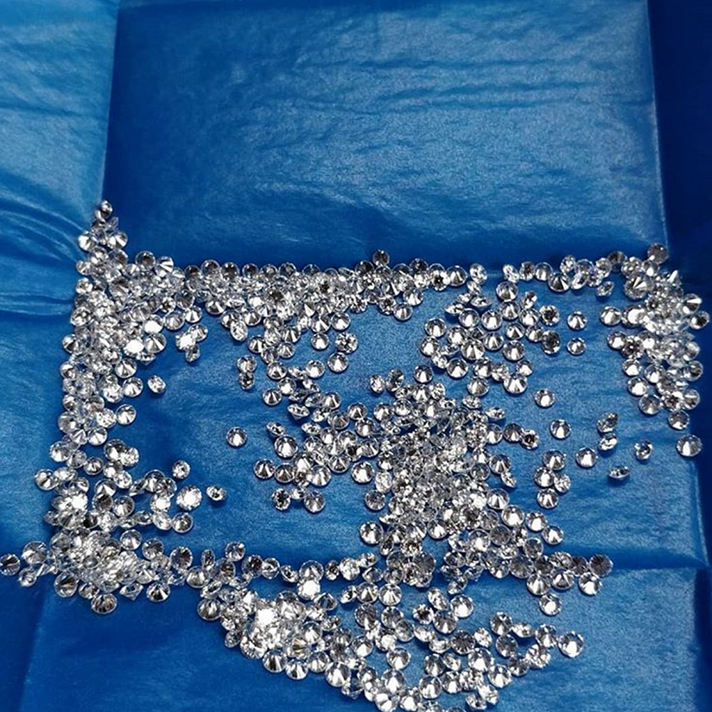 Cvd Diamond 1.90mm To2.00mm Def Vvs Vs Round Brilliant Cut Lab Grown Hpht Loose Stones Tcw 1