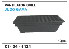 Vantilator Grill JUDO GAMA - Durable Steel Design, 4-Wheeler Compatibility, Warranty Included