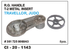 Rg Handle T-2 Metal Insert Traveller, Judo Vehicle Type: 4 Wheeler