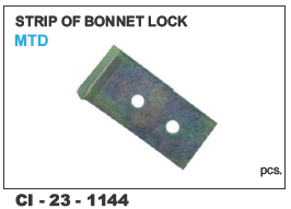 Strip Of Bonnet Lock MTD - Durable Automotive Component | 4-Wheeler Compatibility, Warranty Included