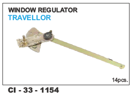 विंडो रेगुलेटर ट्रैवलर एल/आर वाहन का प्रकार: 4 व्हीलर