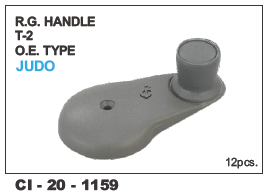 Rg Handle T-2 Oe Type Judo - 4 Wheeler Compatibility | Warranty Included, Designed For Durability And Ease Of Use