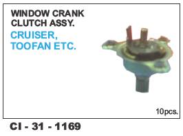 विंडो क्रैंक क्लच अस्सी क्रूजर, तूफ़ान वाहन का प्रकार: 4 व्हीलर