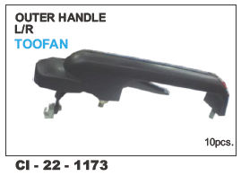 Outer Handle L/r Toofan Vehicle Type: 4 Wheeler