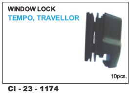 विंडो लॉक टेम्पो, ट्रैवलर वाहन का प्रकार: 4 व्हीलर