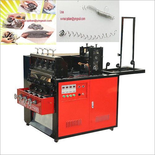 5WIRE 5BALL Flat Short Scrubber Making Machine