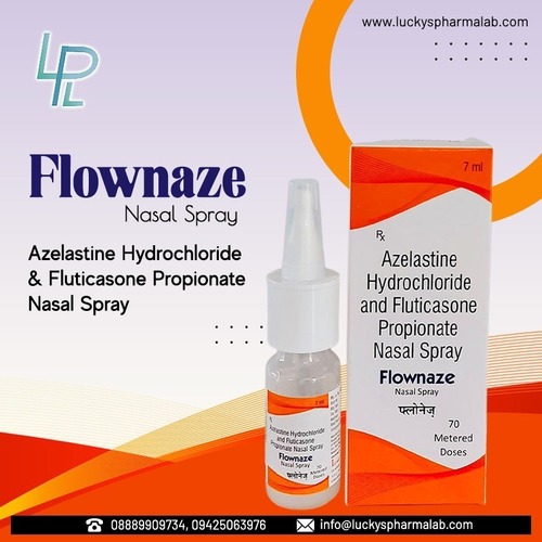 Azelastine Fluticasone Propionate Nasal Spray - Liquid Formula | Fast-Acting Allergy Relief for Stuffy or Runny Nose, Sneezing, and Watery Eyes, Minimal Side Effects, Physician Directed Dosage