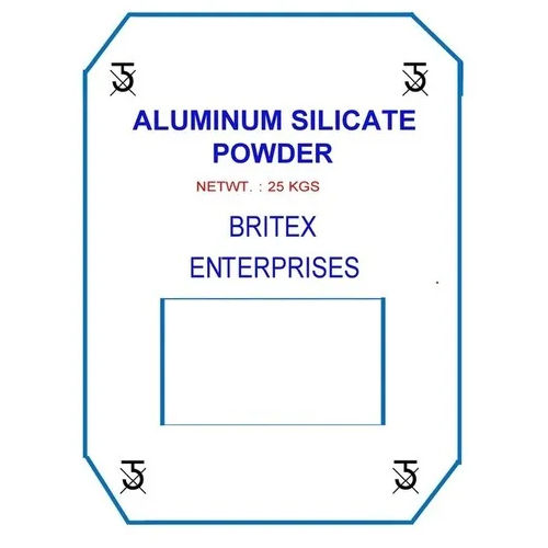 Aluminum Silicate Powder - Application: Used As A Filler In Paper / Rubber And In Paint Industry