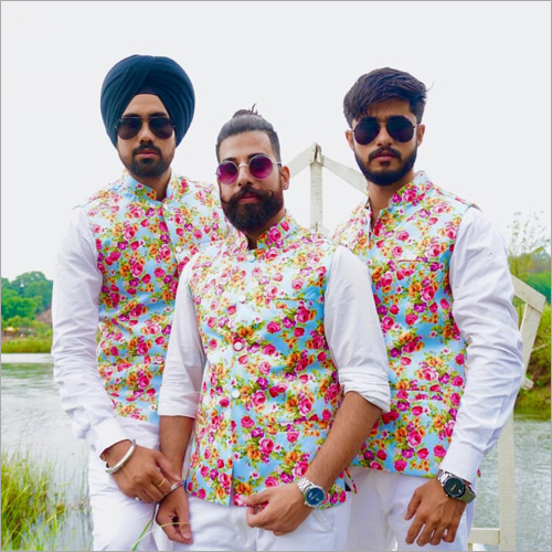 मेन्स प्रिंटेड कोटि