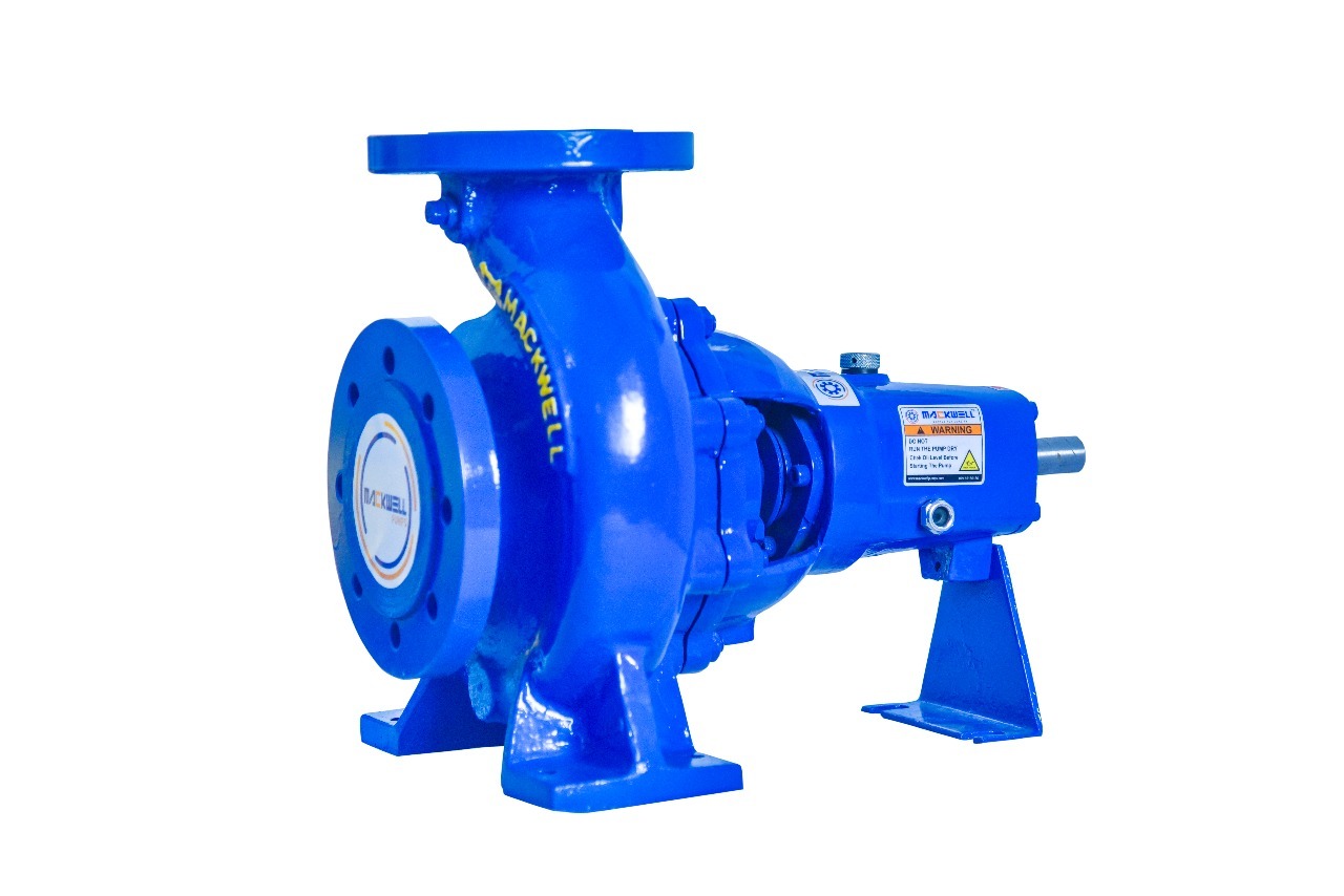 Motor Driven Centrifugal Pump - Cast Iron, Electric Power Source, Capacity 15 M3/h, Total Head 71.5 M | Single Suction Type, One Year Warranty