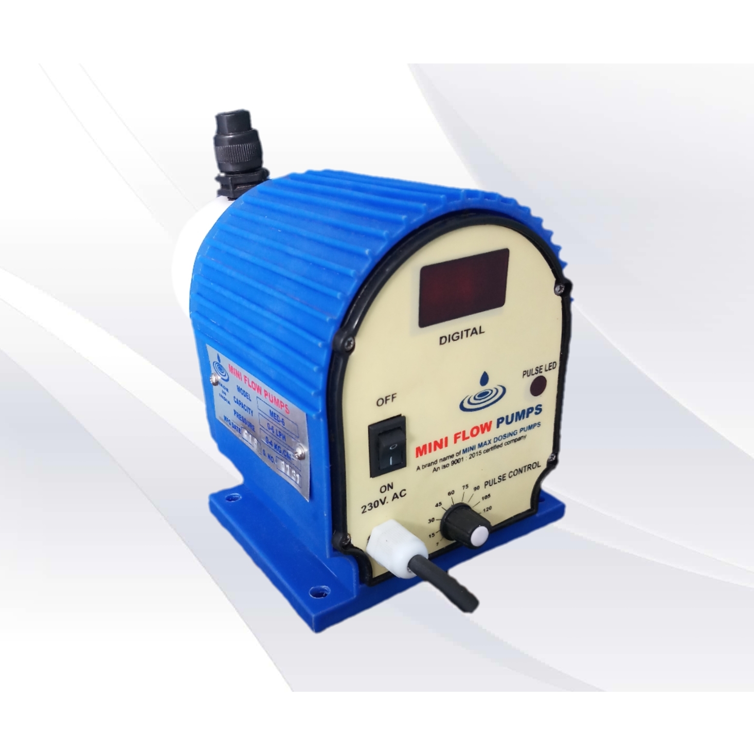 Blue Hypo Chlorine Dosing Pump